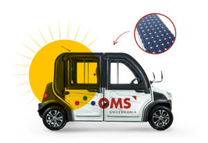 Crédito para programas de eficiência energética em Curitiba: imagem do Carro Movido a Sol da OMS