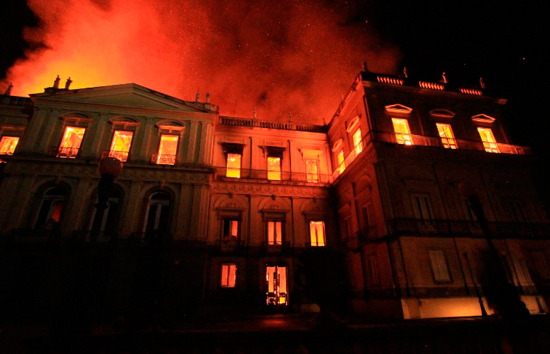 Incendio museu nacional