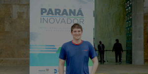 Paraná Inovador: imagem de engenheiro Henrique Costa no evento Paraná Inovador