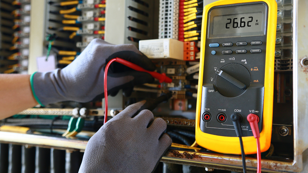 Laudo elétrico: imagem de aparelho realizando laudo elétrico